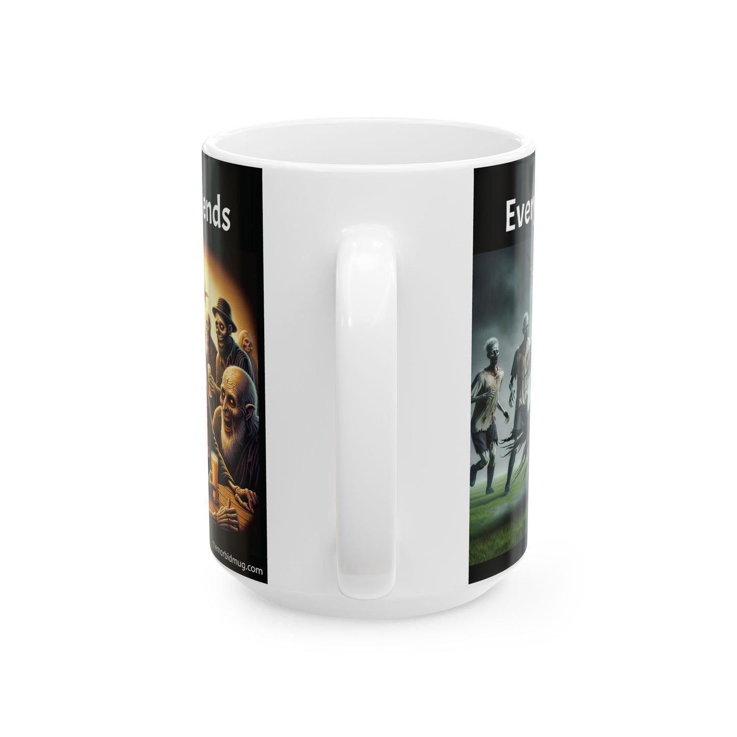 Mug - Everyone needs to spend time with friends. Even him.