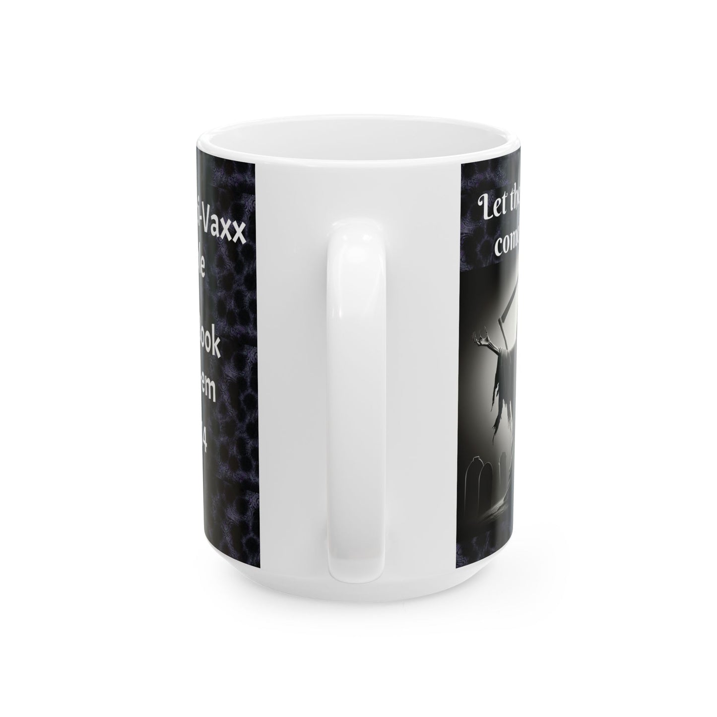 Mug - Joyful Grim Reaper - Anti-Vaxx Bible Quote
