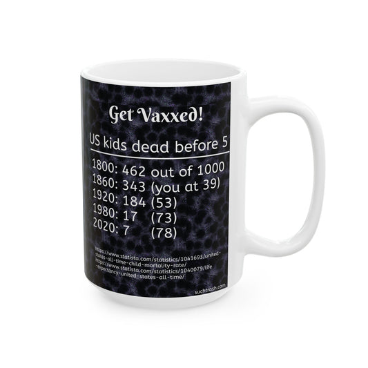 Mug - Fight Death, Get Vaxxed!